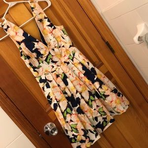 Floral mini dress